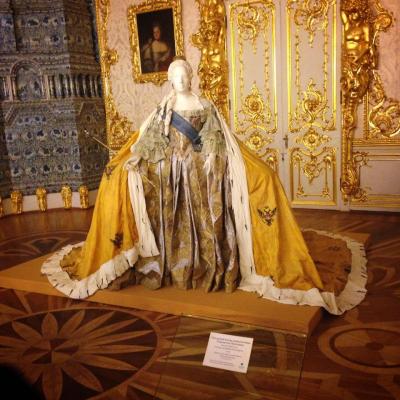 An ornate Russian dress